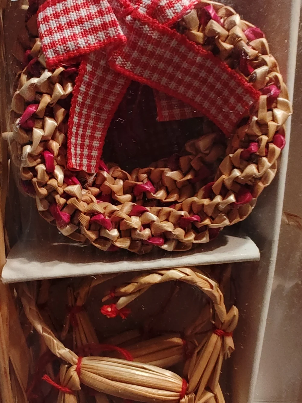 Scandanavian Folk Art Swedish Straw Christmas Ornaments New IKEA